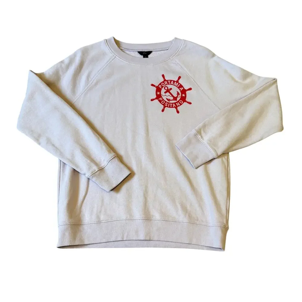 J.Crew Portami A Positano Sweatshirt Medium
